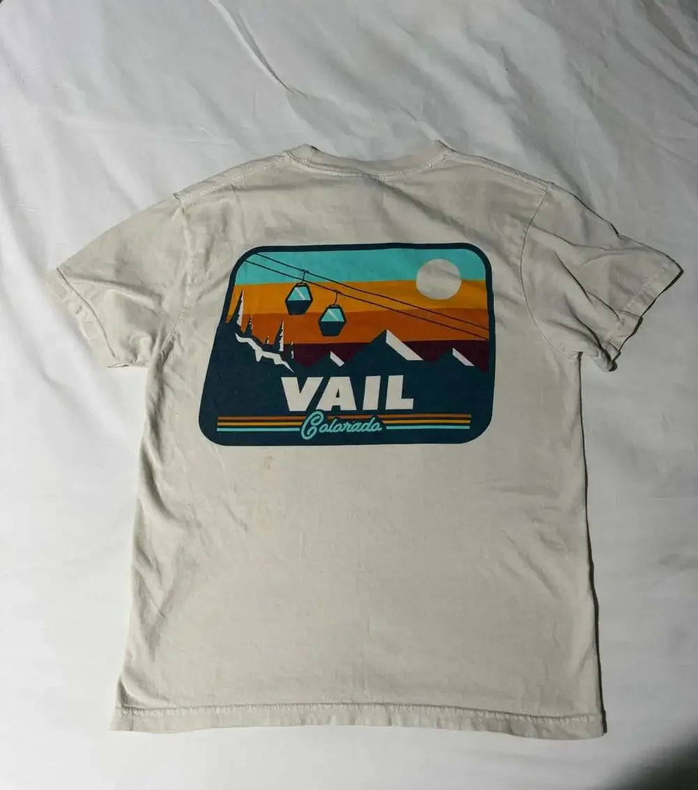 Comfort Colors Vail Colorado Graphic T-Shirt